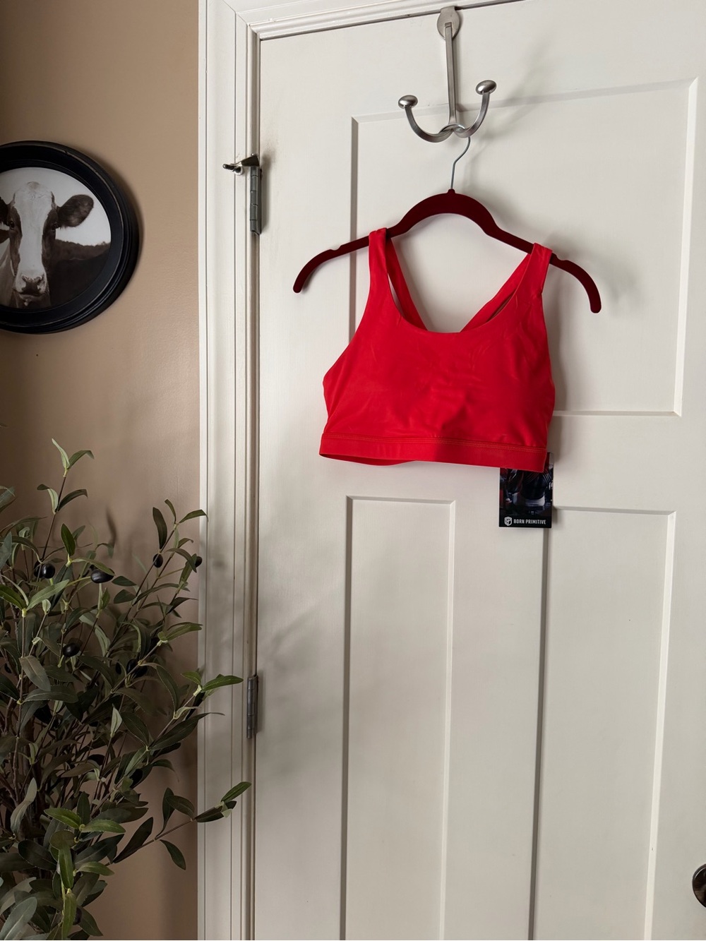 Born Primitive Red Sports Bra Size Medium